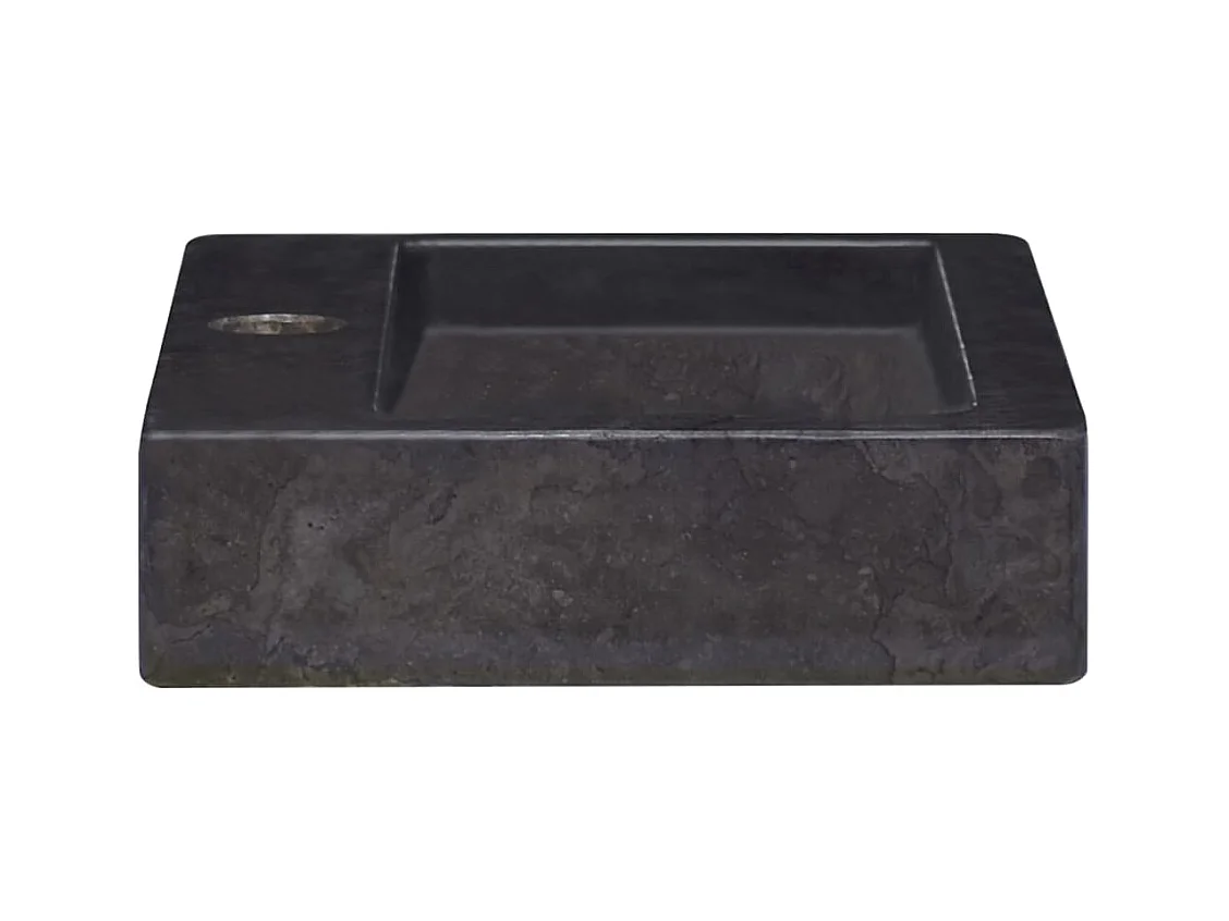 Pia de banheiro bancada lavatório de banheiro lavatório de mão lavatório de banheiro interior de casa 38 x 24 cm mármore preto 02_0002831