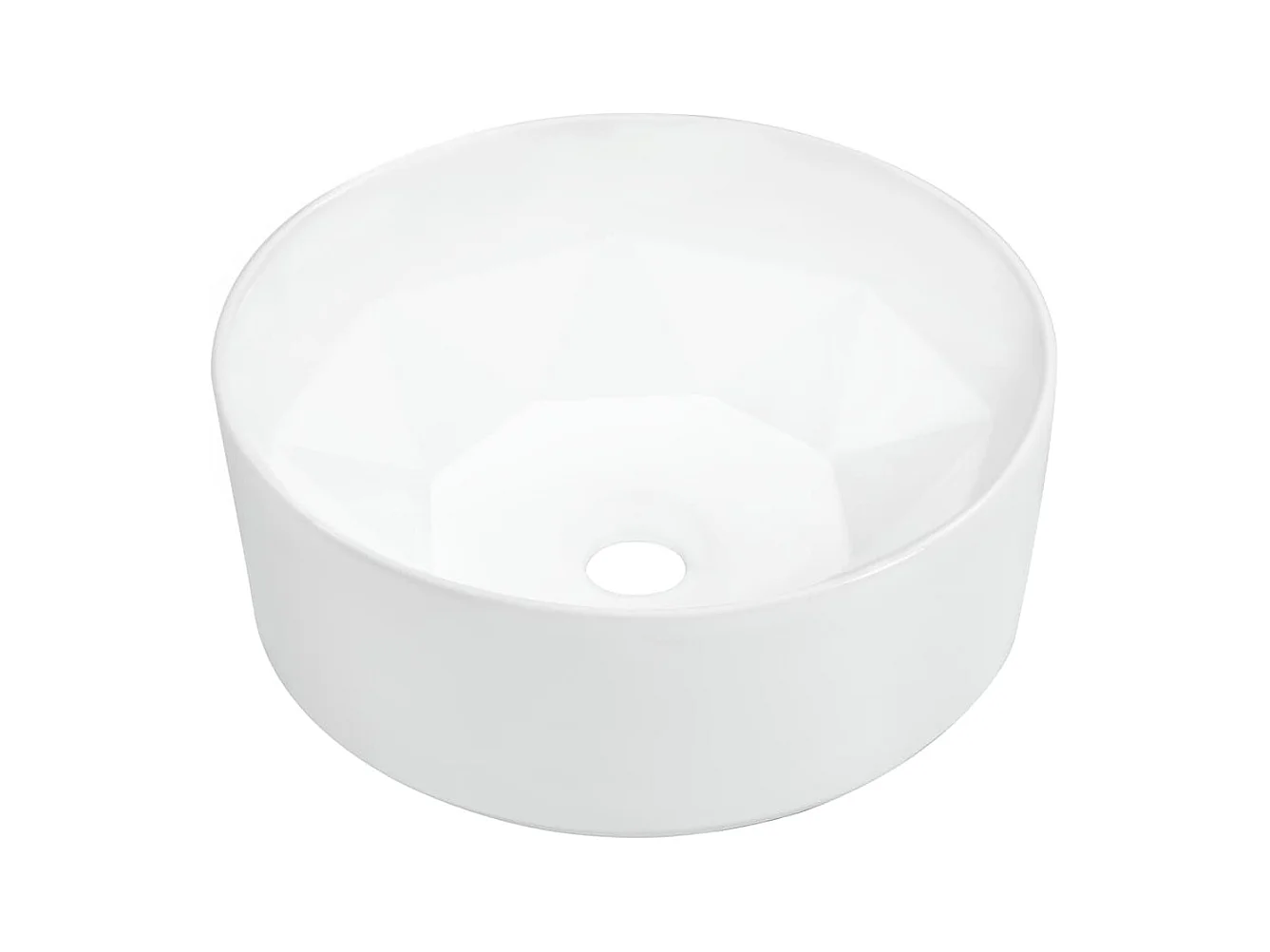 Lavabo vasque salle de blanche 36 x 36 x 14 cm 02_0002618