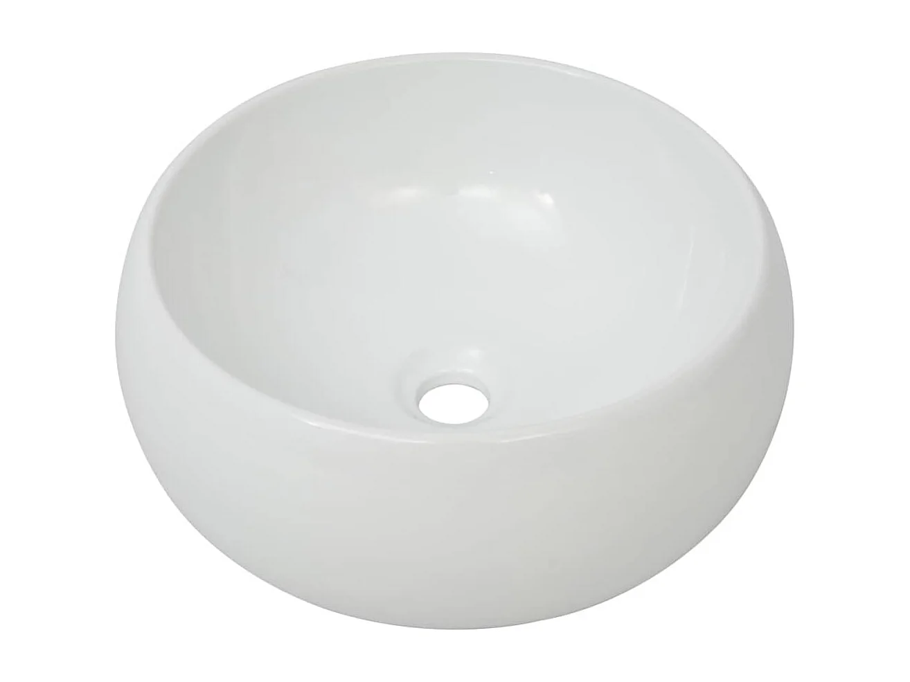 Lavabo de salle de blanche 40 x 40 x 16 cm 02_0002841