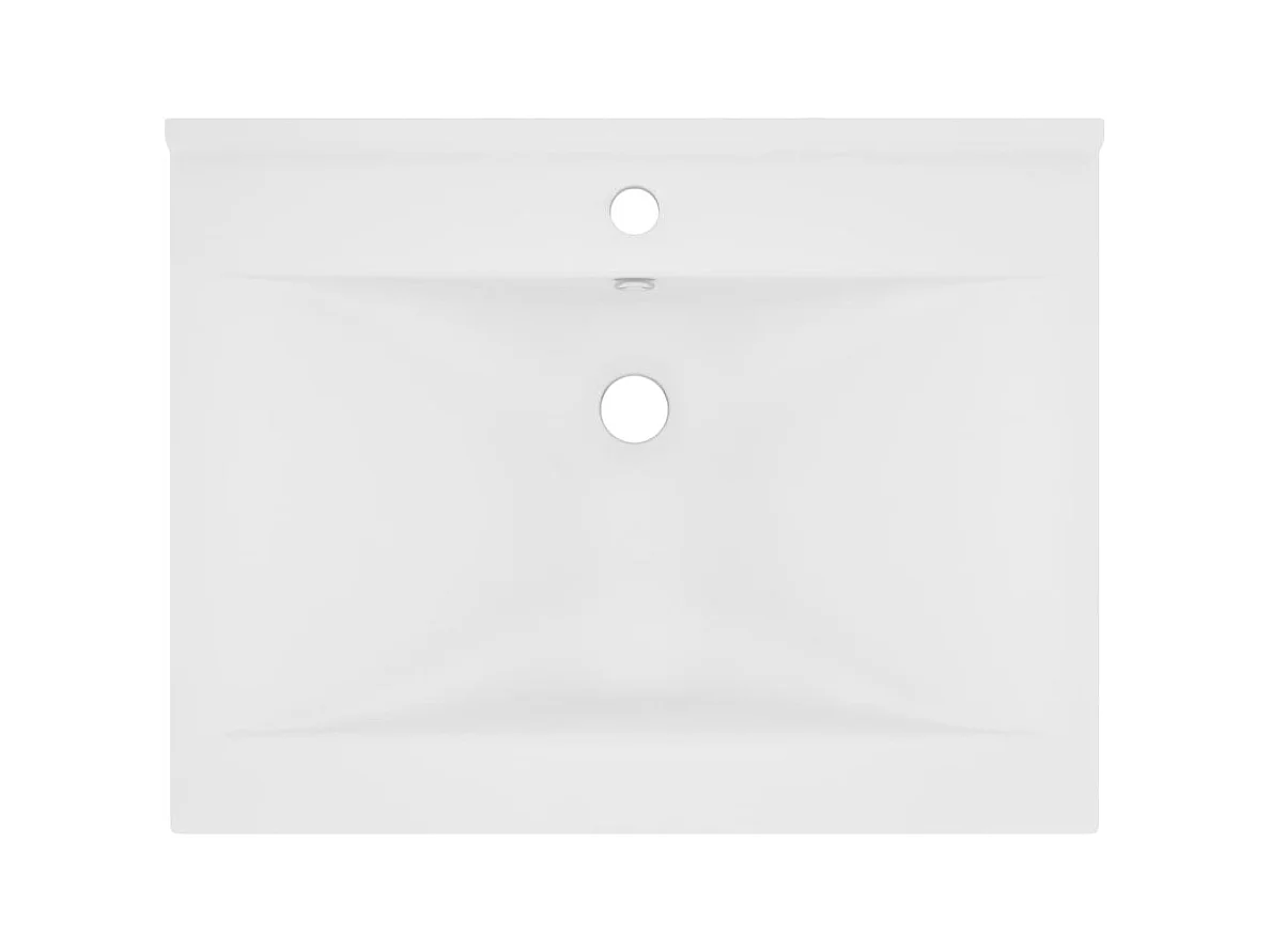 Lavabo salle de bain blanche 60 x 46 x 16 cm 02_0002762