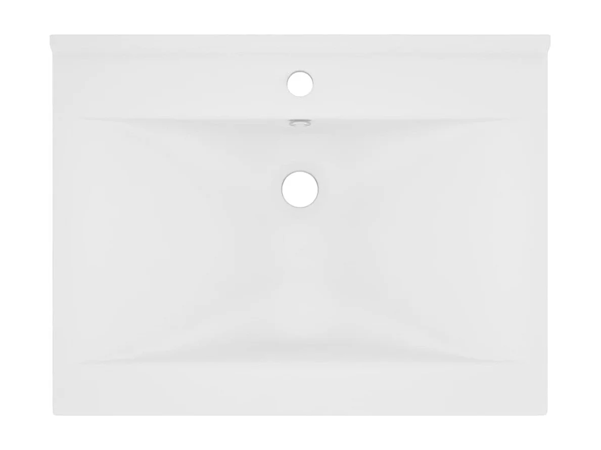 Lavabo salle de bain blanche 60 x 46 x 16 cm 02_0002762