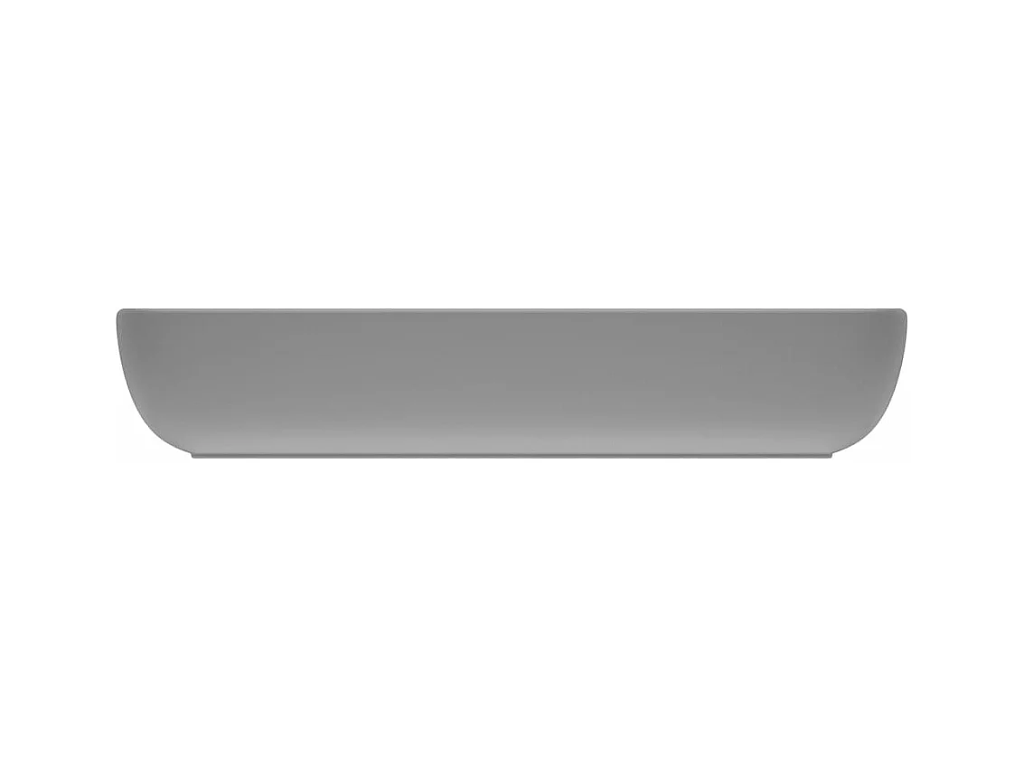 Lavabo salle de bain grise 71 x 38 x 13.5 cm 02_0002702