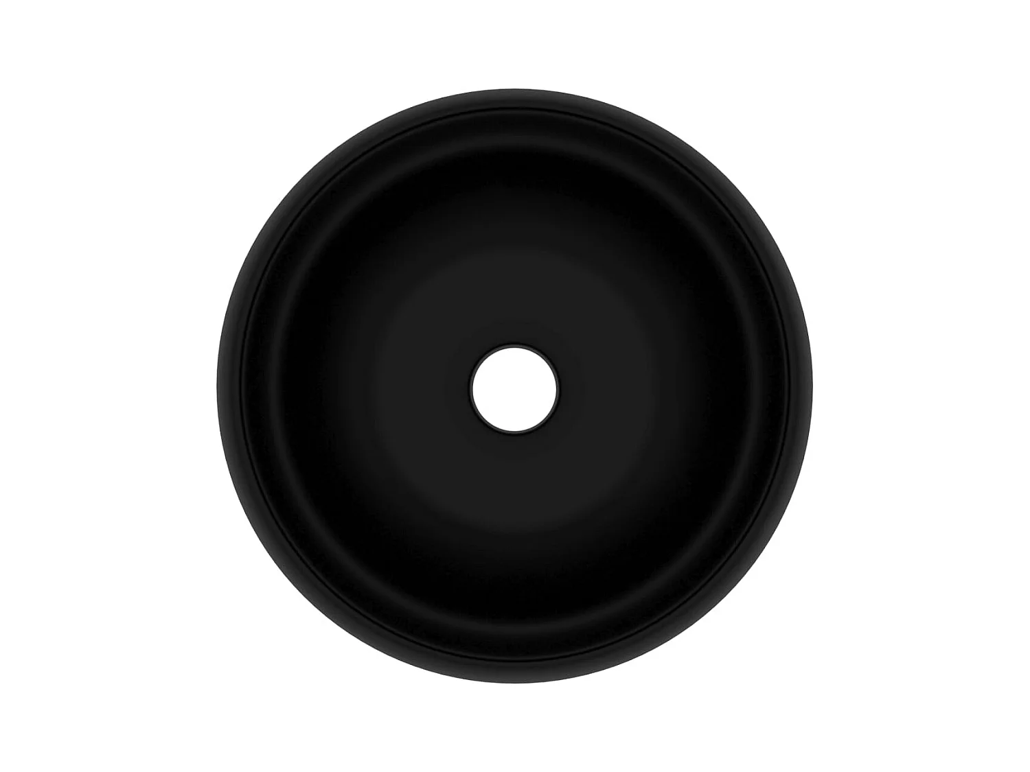 Lavabo vasque salle de noire 40 x 40 x 15 cm 02_0002750