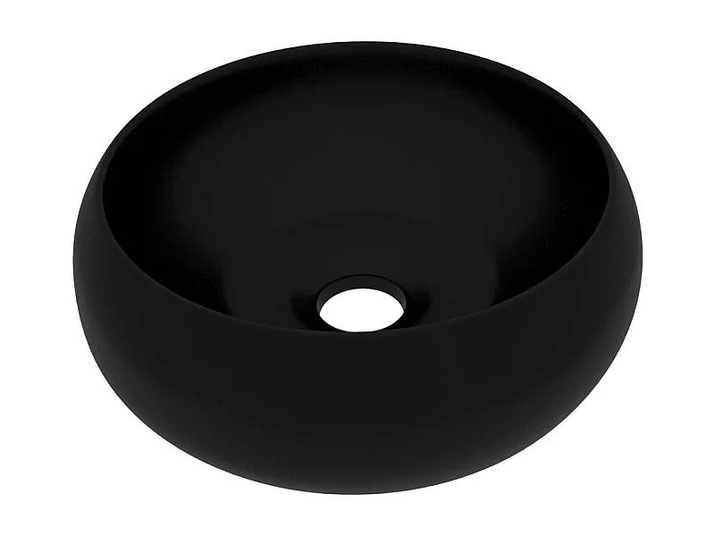 Lavabo vasque salle de noire 40 x 40 x 15 cm 02_0002750