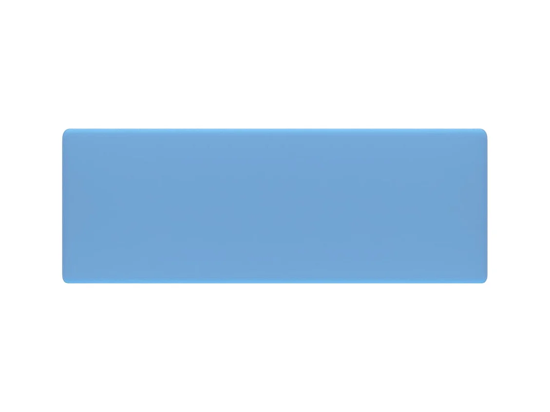 Lavabo cuadrado de lujo con rebosadero, lavabo para baño, sala de cosmética, 41 x 41 cm, cerámica azul claro mate 02_0002687