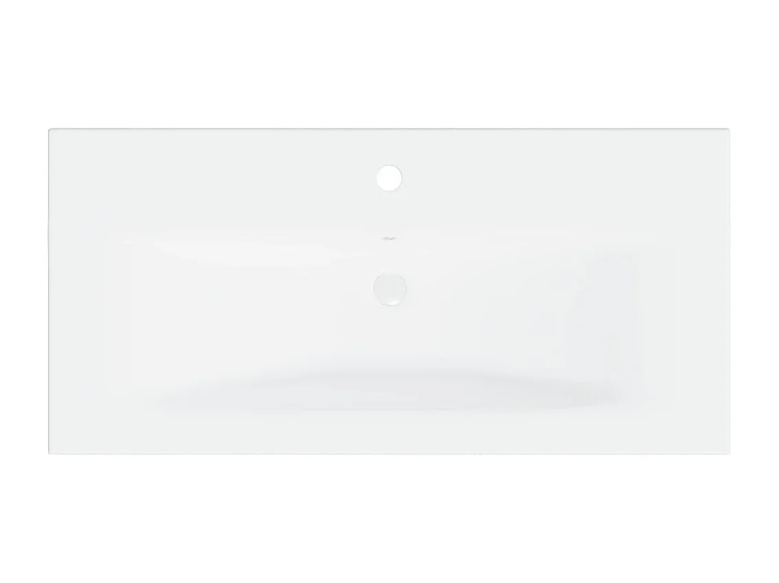 Lavabo da incasso con rubinetto lavabo da appoggio wc lavabo bagno doccia interna lavabo 81 x 39 cm ceramica bianca 02_0002797