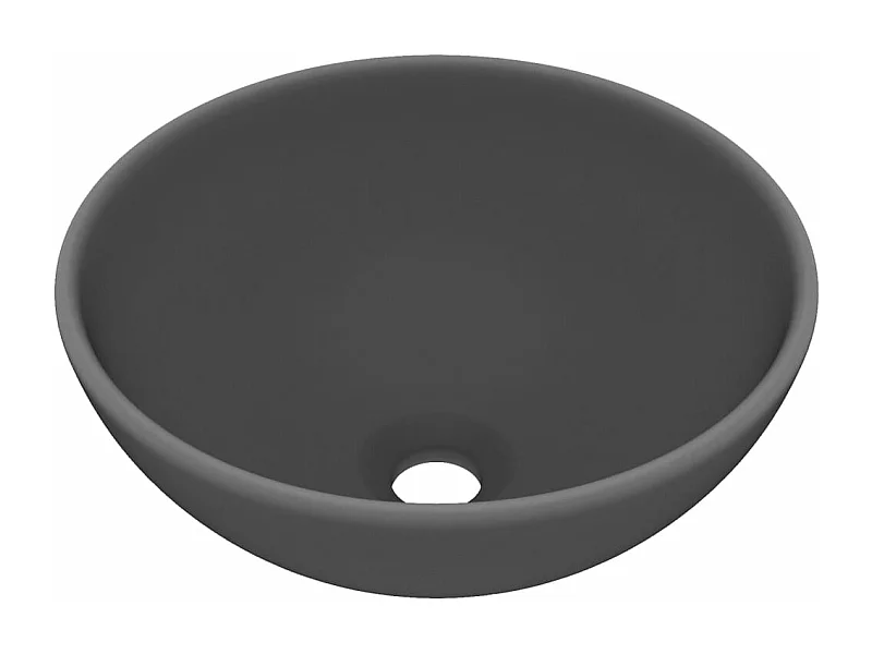 Lavabo rond de luxe grise 32.5 x 32.5 x 14 cm 02_0002714