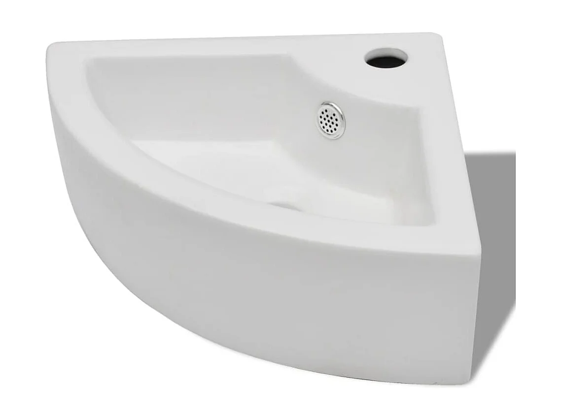 Lavabo avec trou de blanche 45 x 32 x 12.5 cm 02_0002491