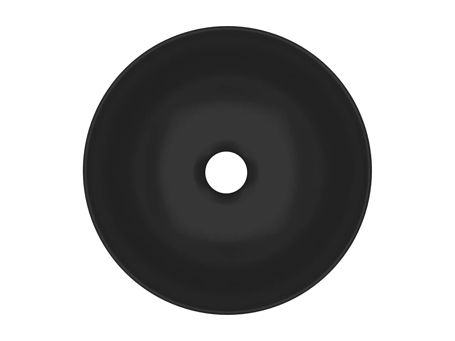 Lavabo bagno tondo diametro 28 cm ceramica nero opaco 02_0002728