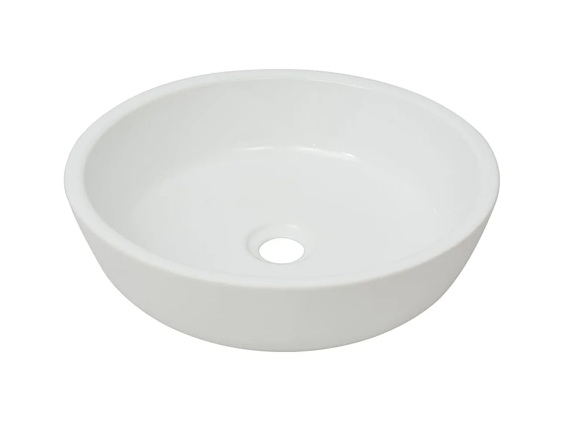 Lavabo salle de bain blanche 42 x 42 x 12 cm 02_0002528