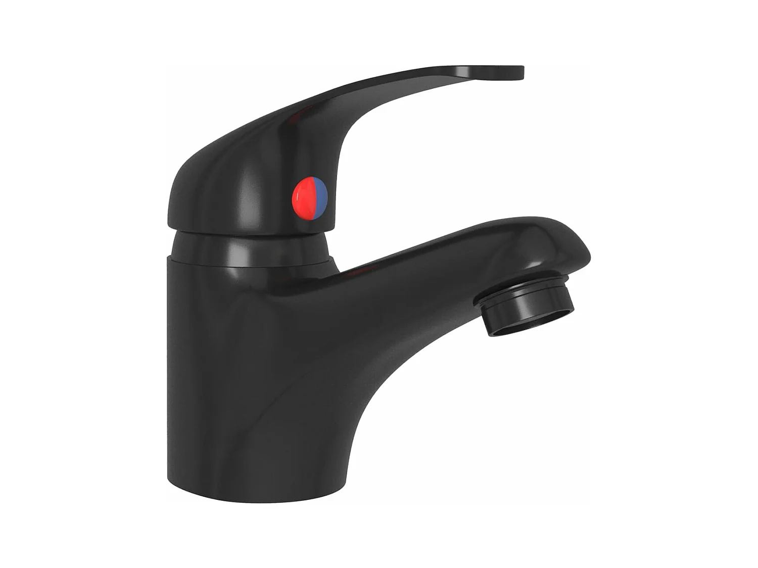 Mitigeur de lavabo robinet noire 13 x 13 x 10 cm 02_0003502