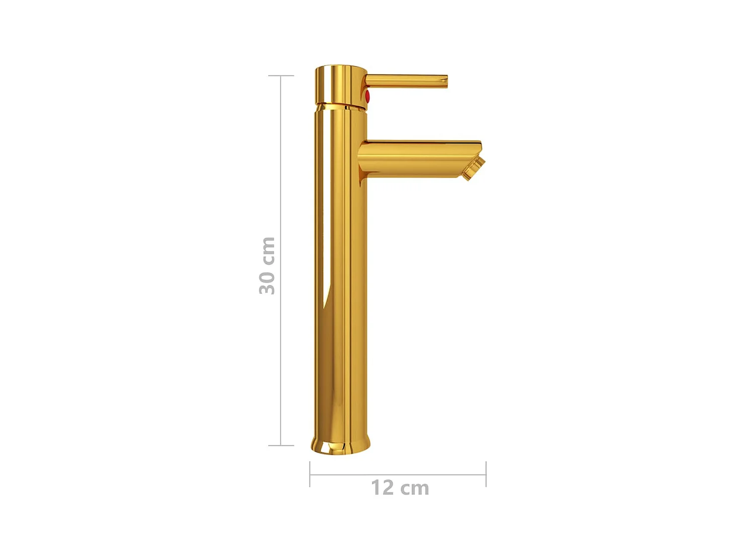 Torneira misturadora de banheiro torneira de cozinha torneira misturadora de banheiro torneira de pia interior de casa dourada 12x30 cm 02_0003503