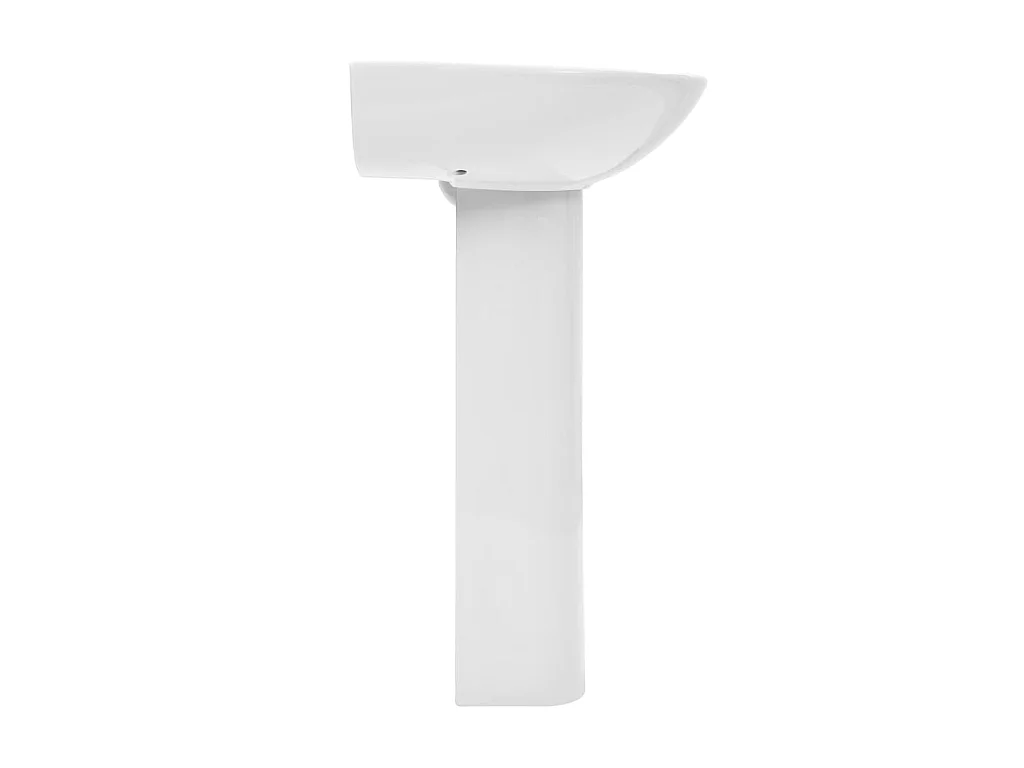 Lavabo autoportant avec socle blanche 52 x 44 x 19 cm 02_0002567