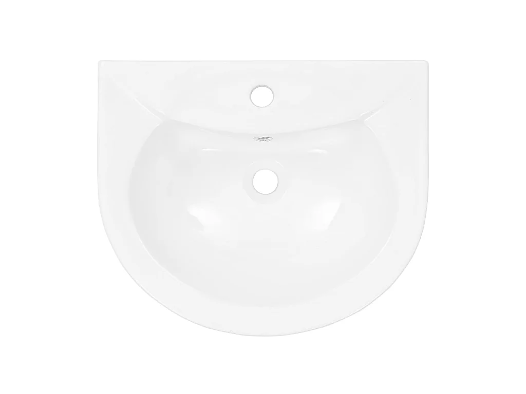 Lavabo autoportant avec socle blanche 52 x 44 x 19 cm 02_0002567