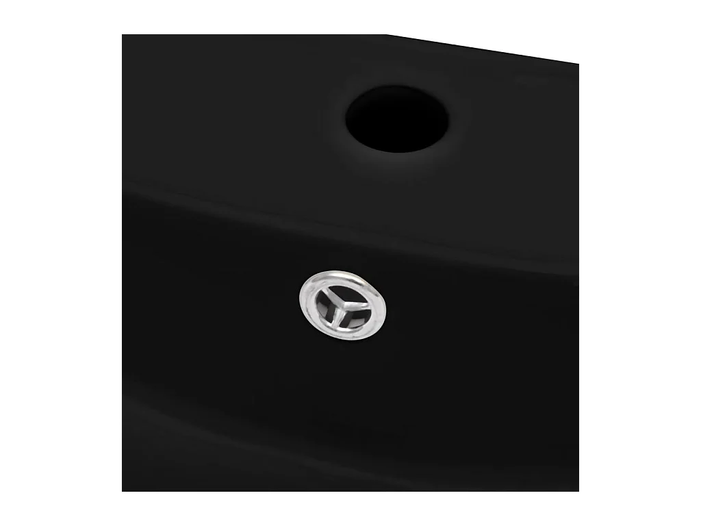 Lavabo vasque rectangulaire en noire 60 x 44 x 17 cm 02_0002489