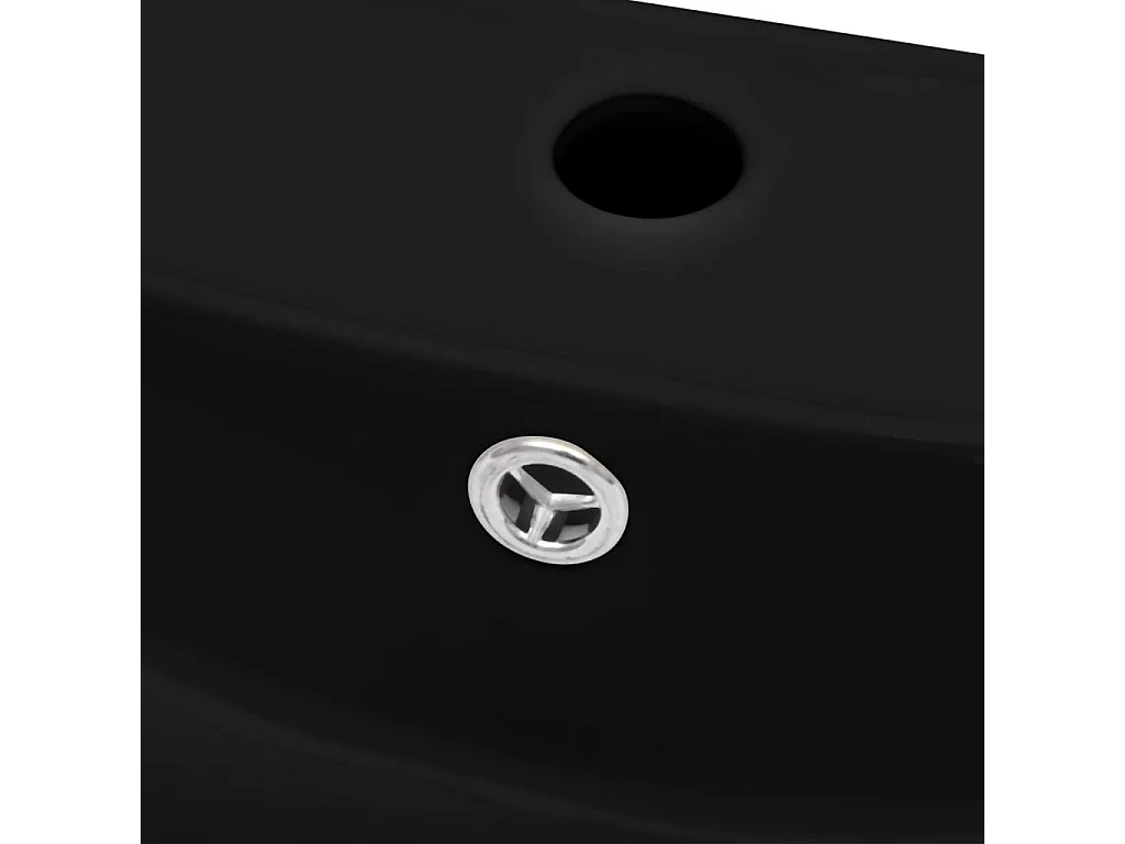 Lavabo vasque rectangulaire en noire 60 x 44 x 17 cm 02_0002489