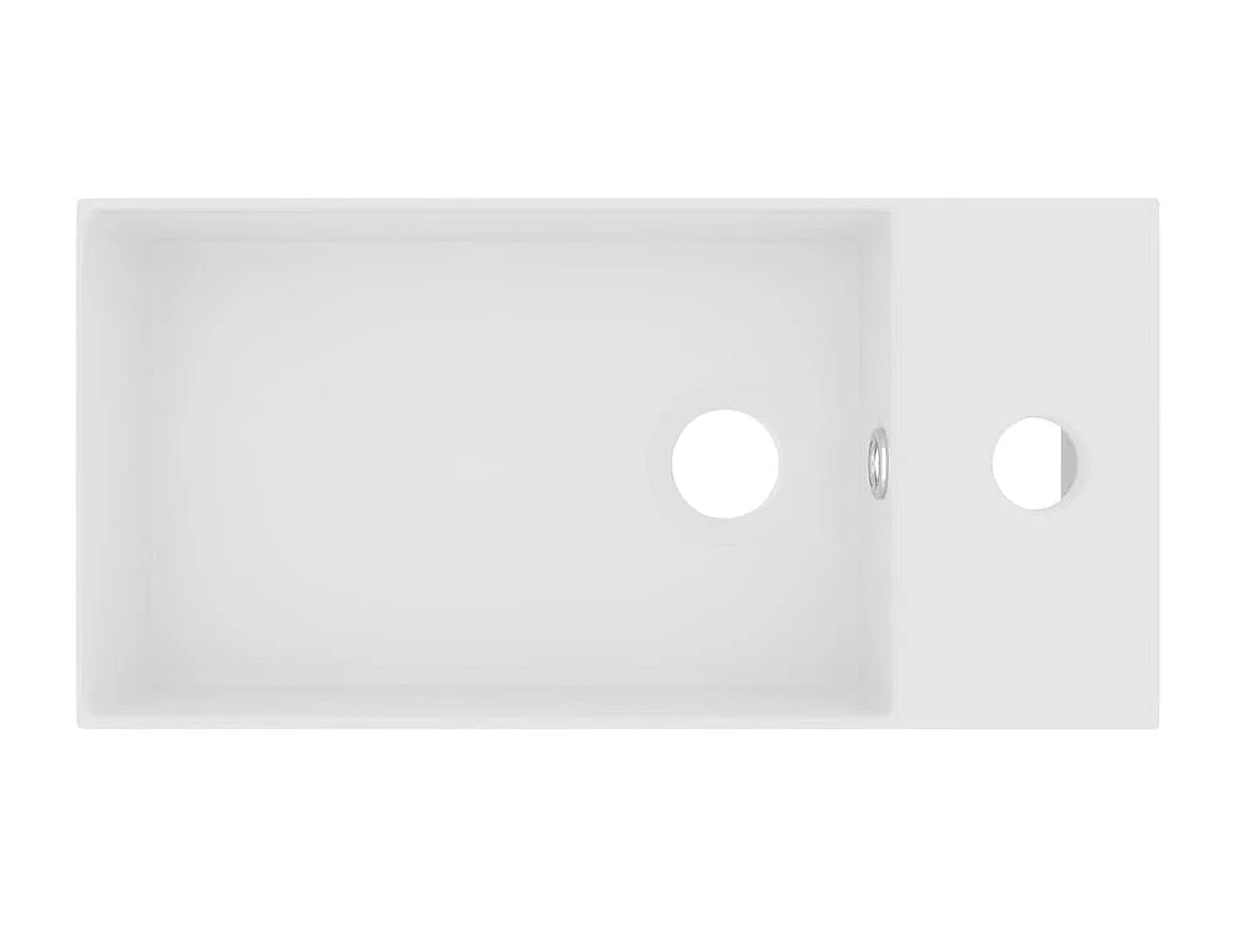 Lavabo de salle de blanche 48 x 25 x 15 cm 02_0002729