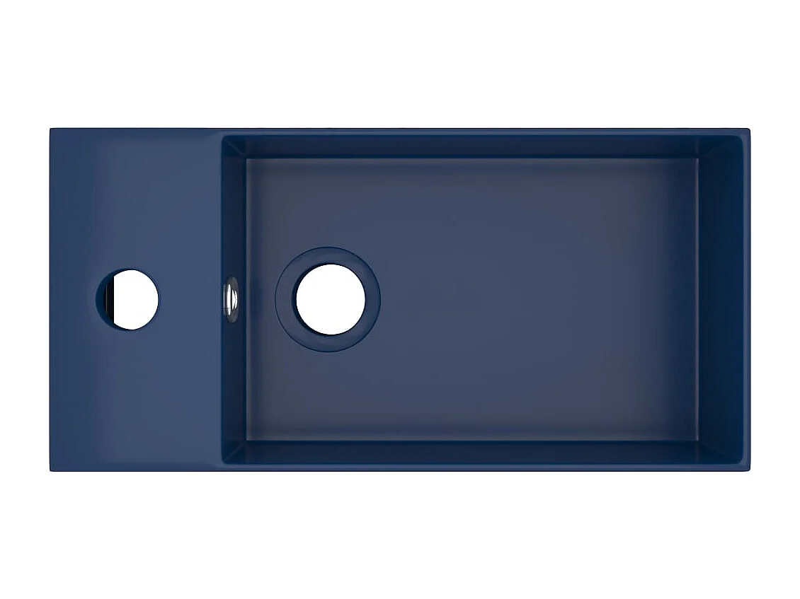 Lavabo de salle de bleue 48 x 25 x 15 cm 02_0002732
