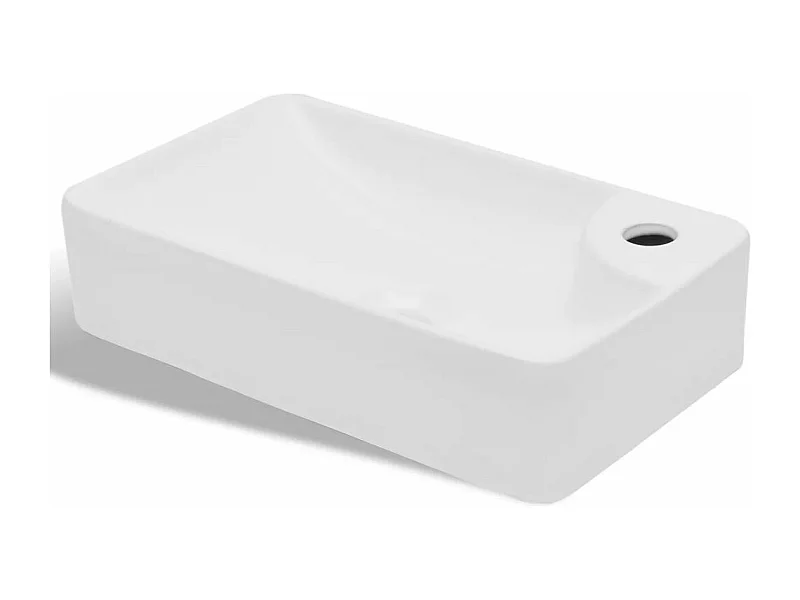 Lavabo à trou pour blanche 44 x 25 x 10 cm 02_0002509