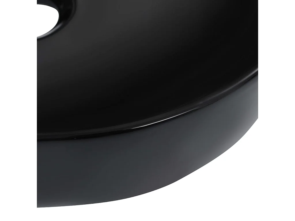 Lavabo lave-mains vasque à noire 42.5 x 42.5 x 14.5 cm 02_0002627