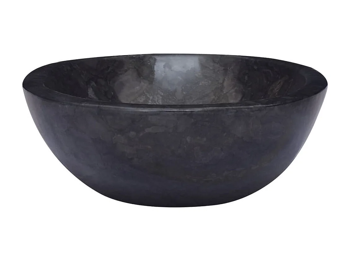 Lavabo de salle d'eau noire 53 x 40 x 15 cm 02_0002816