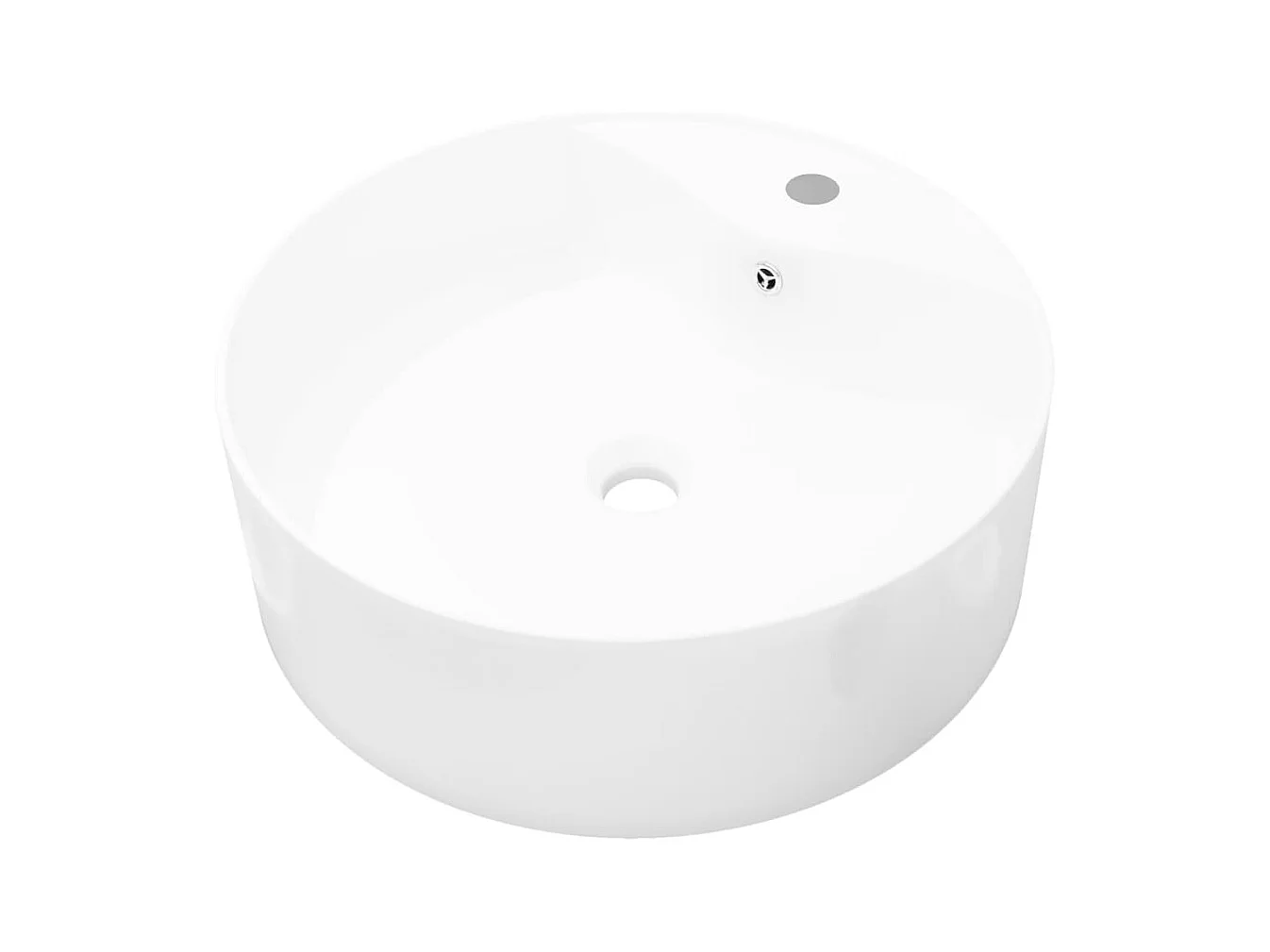 Lavabo vasque salle de blanche 46.5 x 46.5 x 15.5 cm 02_0002513