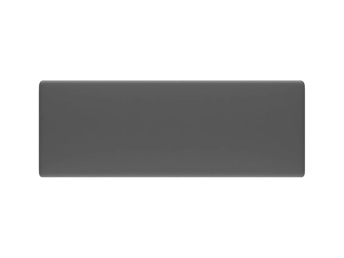 Lavabo carré de luxe grise 41 x 41 x 15 cm 02_0002692