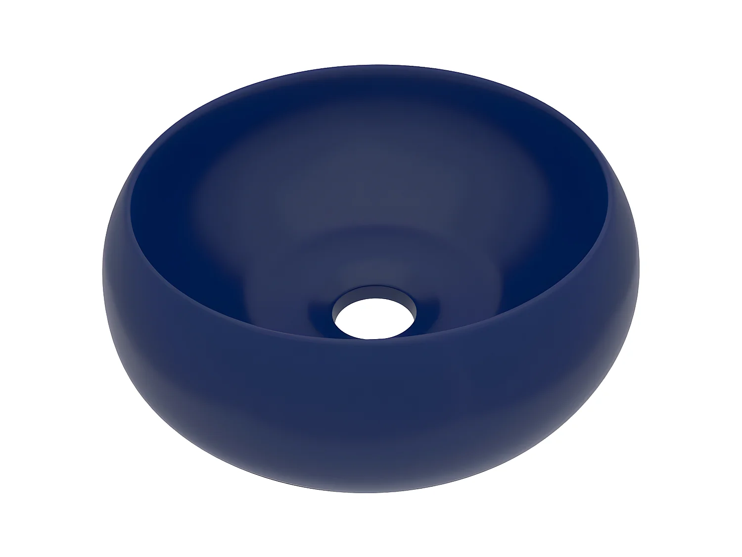 Lavabo rond de luxe bleue 40 x 40 x 15 cm 02_0002743