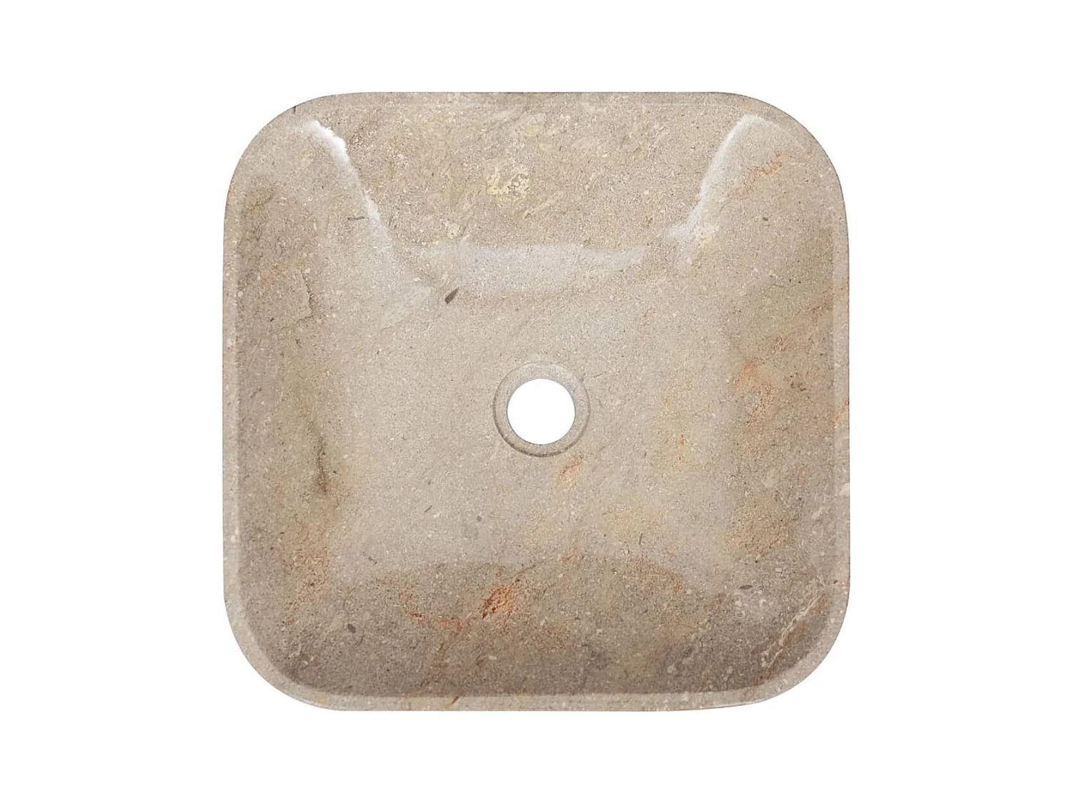 Lavabo sobre encimera, lavabo para baño, lavabo para baño, lavabo para baño, interior de casa, 40 x 40 cm, mármol gris 02_0002826