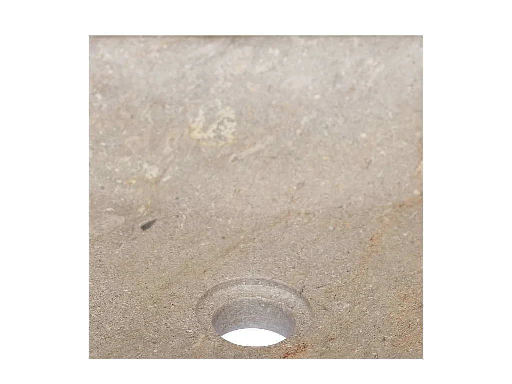 Lavabo sobre encimera, lavabo para baño, lavabo para baño, lavabo para baño, interior de casa, 40 x 40 cm, mármol gris 02_0002826