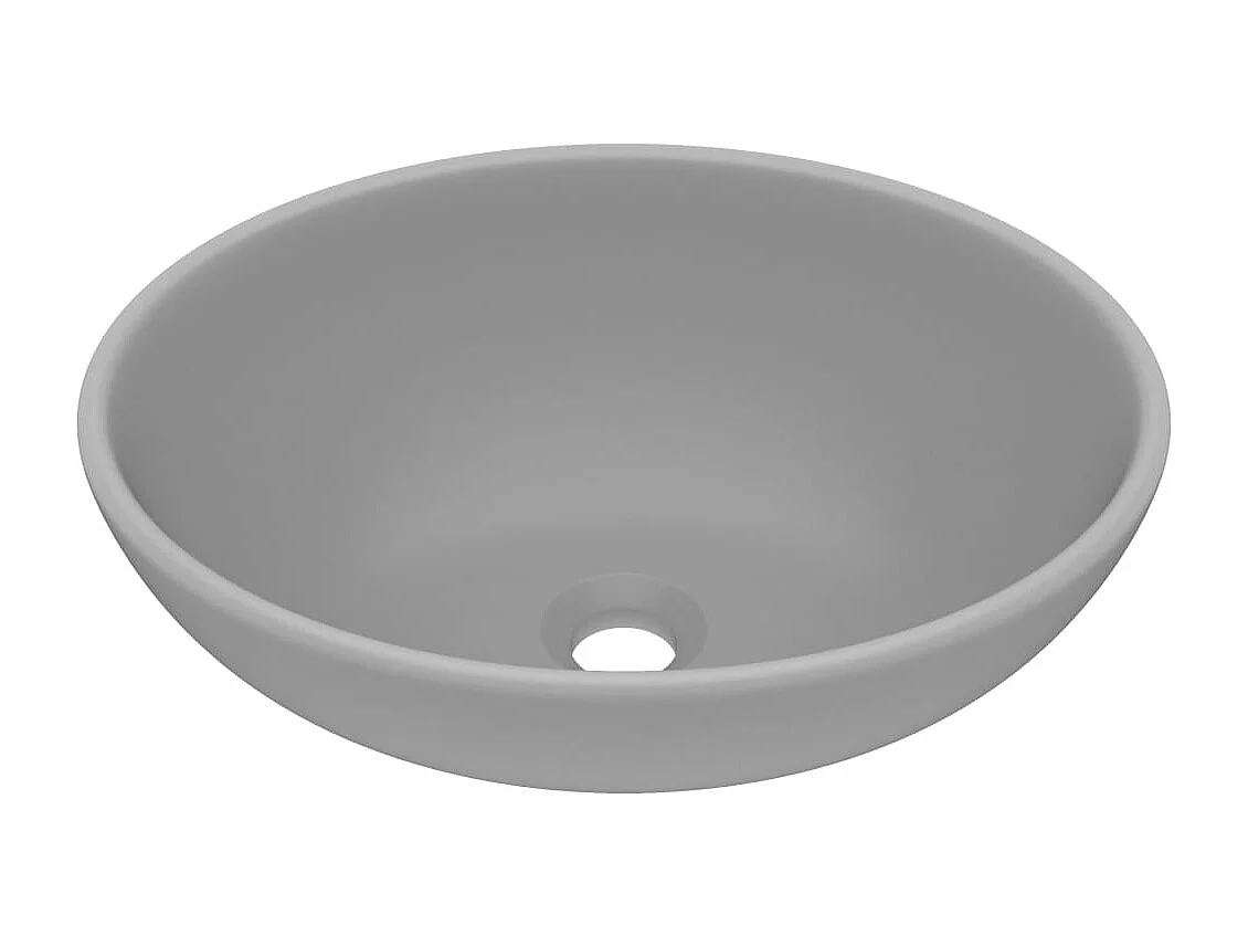 Lavabo vasque salle de grise 40 x 33 x 13.5 cm 02_0002669