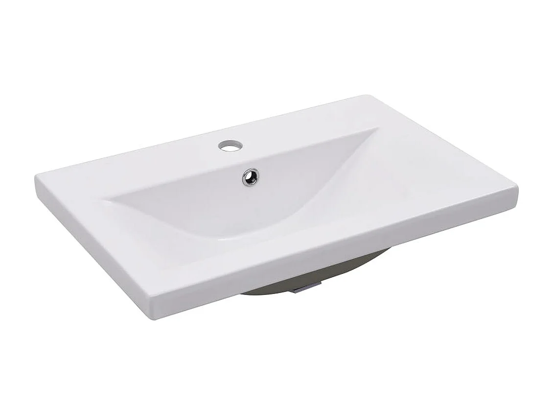 Lavabo salle de bain blanche 61 x 39.5 x 18.5 cm 02_0002643