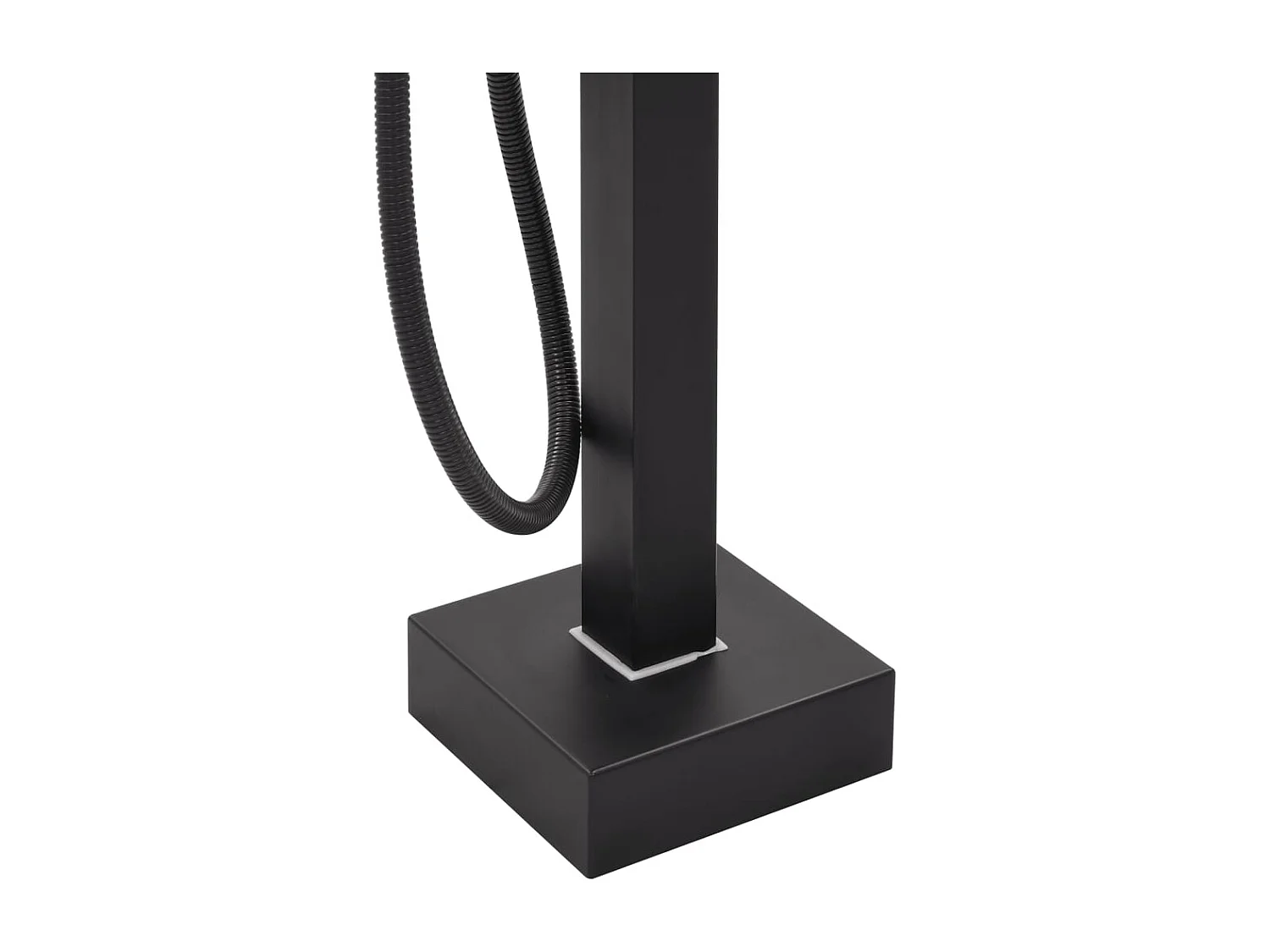 Grifo para bañera de baño independiente acero inoxidable 90 cm negro 02_0003480