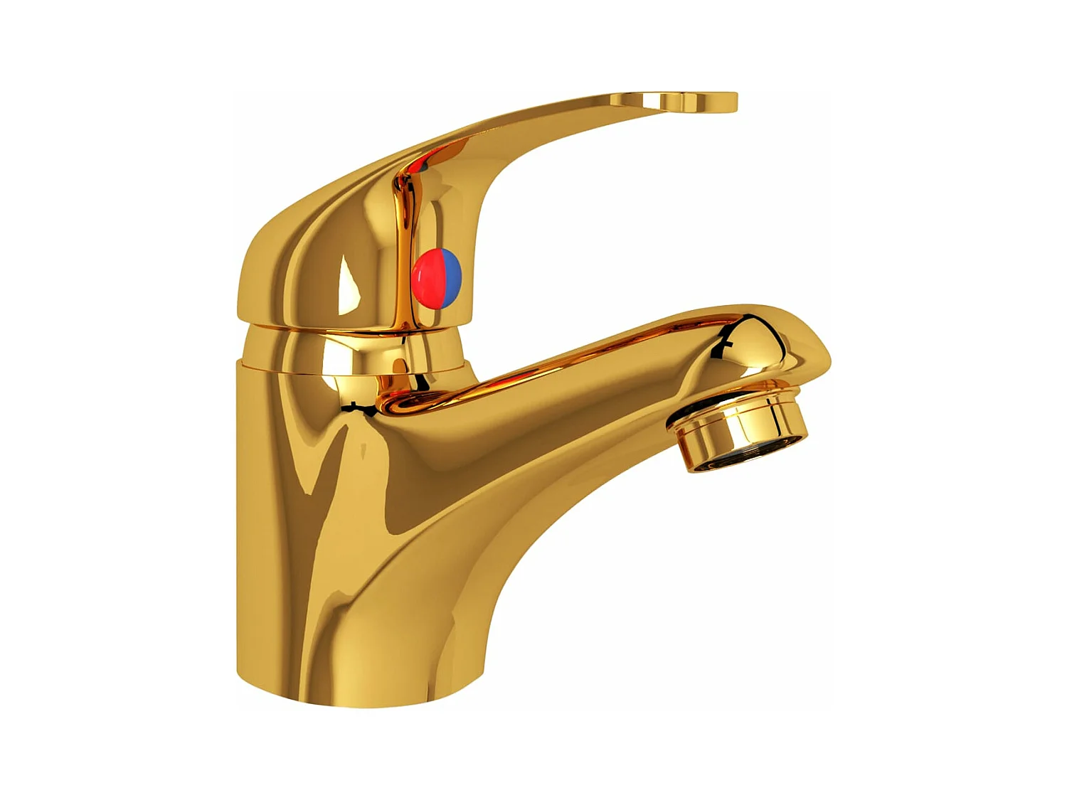 Misturador para lavatório, torneira da cozinha, chuveiro, banheiro, torneira para lavatório, interior da casa 13 x 10 cm dourado 02_0003500