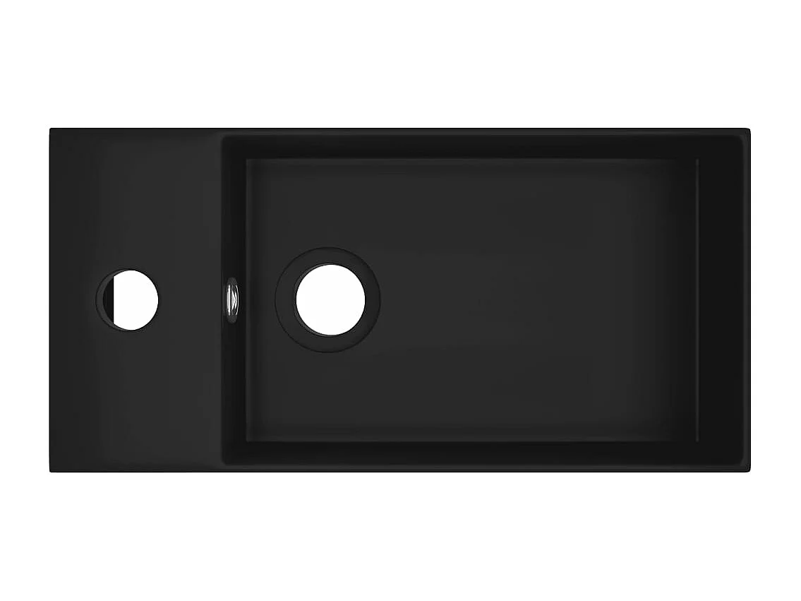 Lavabo de salle de noire 48 x 25 x 15 cm 02_0002739