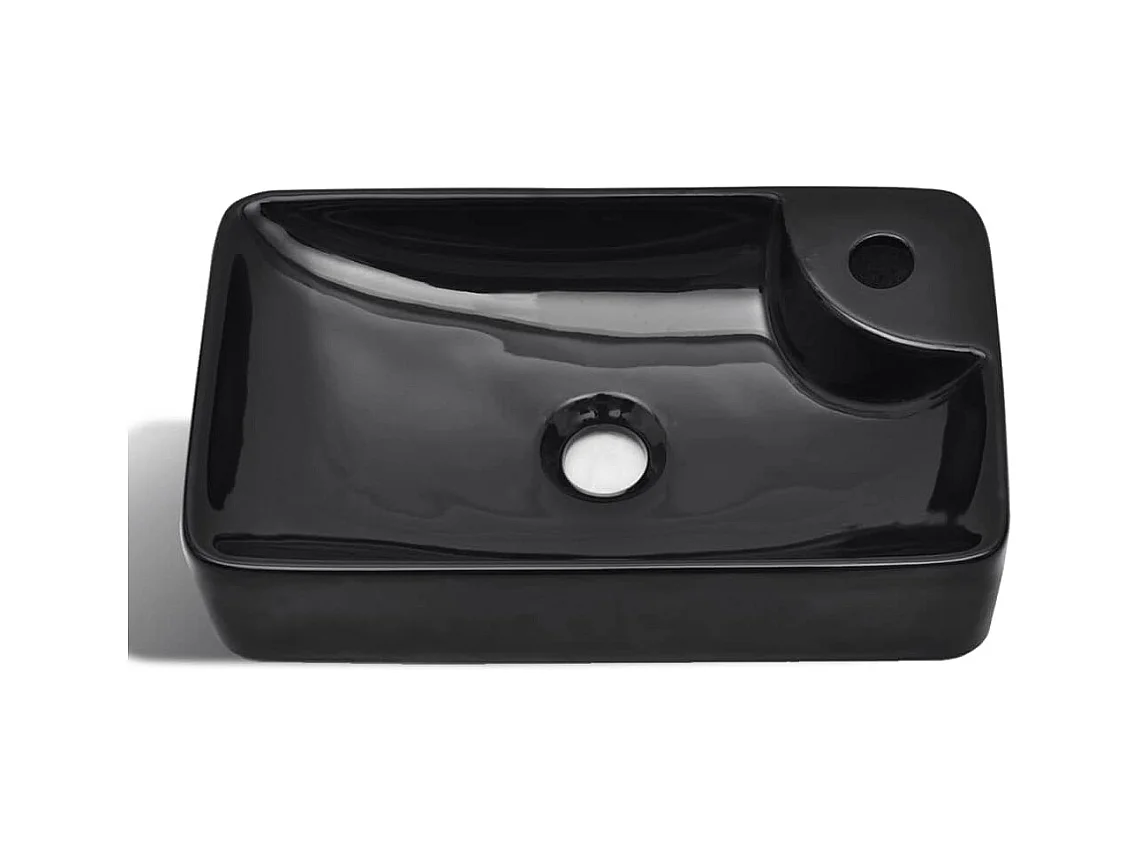 Vasque à trou pour noire 44 x 25 x 10 cm 02_0002510