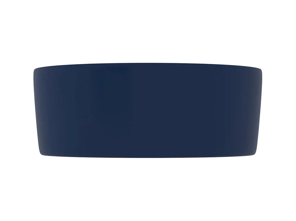 Lavabo rond de luxe bleue 40 x 40 x 15 cm 02_0002754