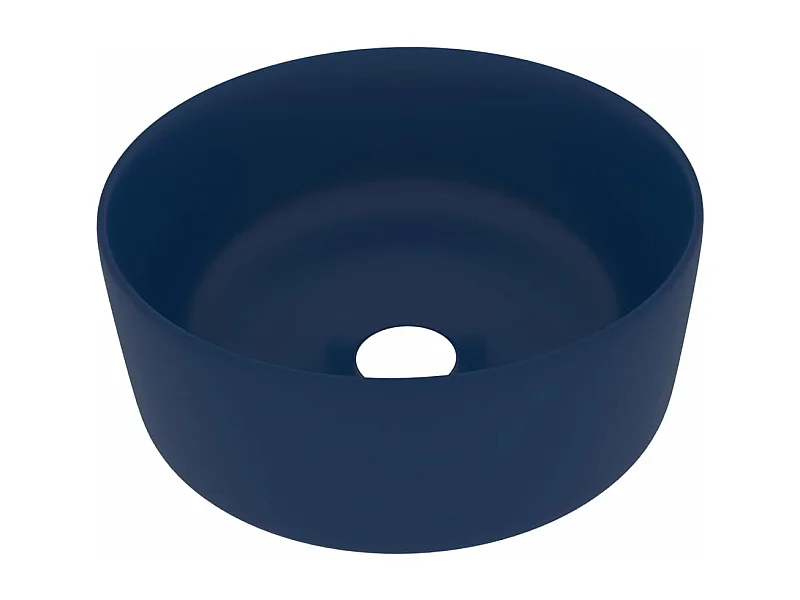 Lavabo rond de luxe bleue 40 x 40 x 15 cm 02_0002754