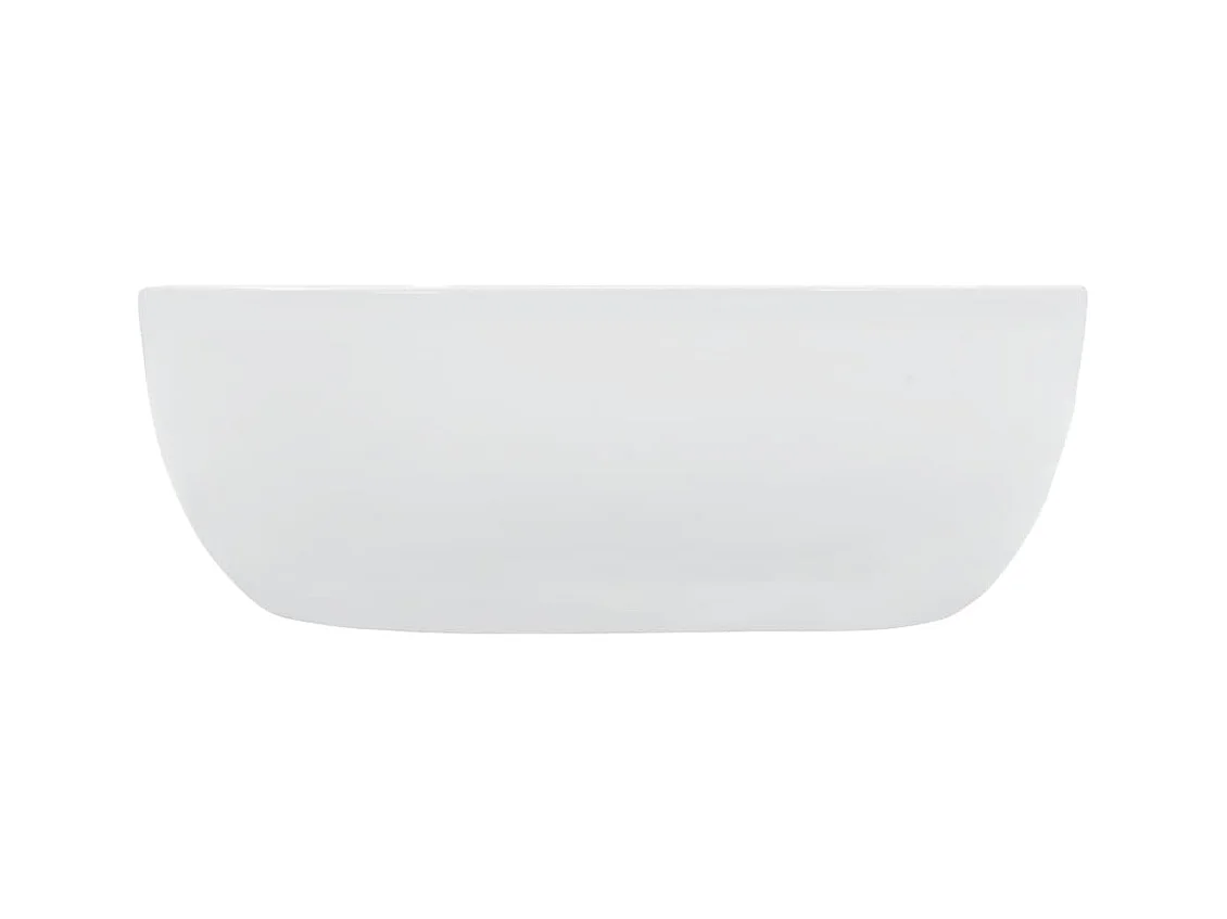 Lavatório lavatório de bancada montado banheiro interior chuveiro cabine de vaso sanitário casa 42,5 x 42,5 cm cerâmica branca 02_0002626