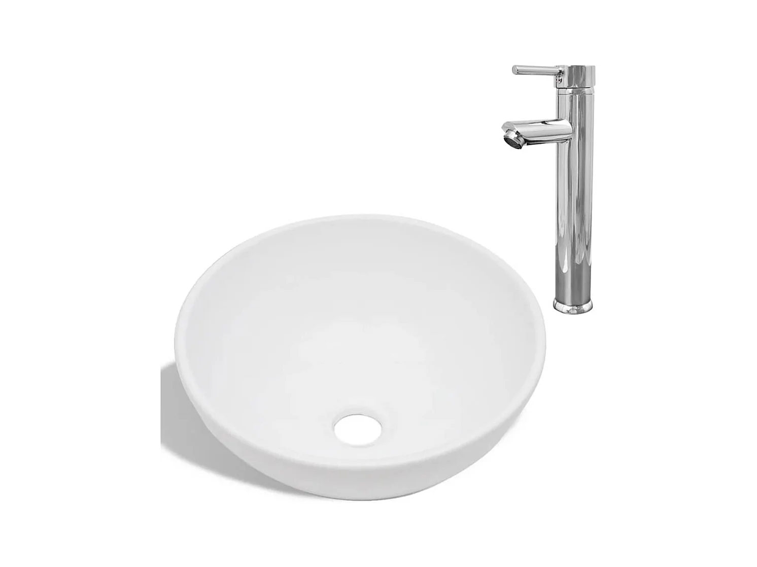 Lavabo de salle de blanche 32.5 x 32.5 x 14 cm 02_0002840