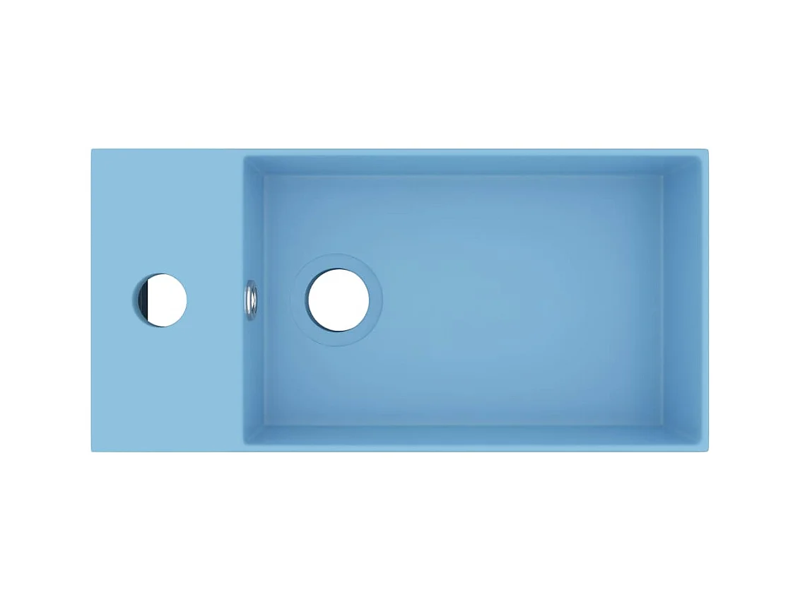 Lavabo de salle de bleue 48 x 25 x 15 cm 02_0002731