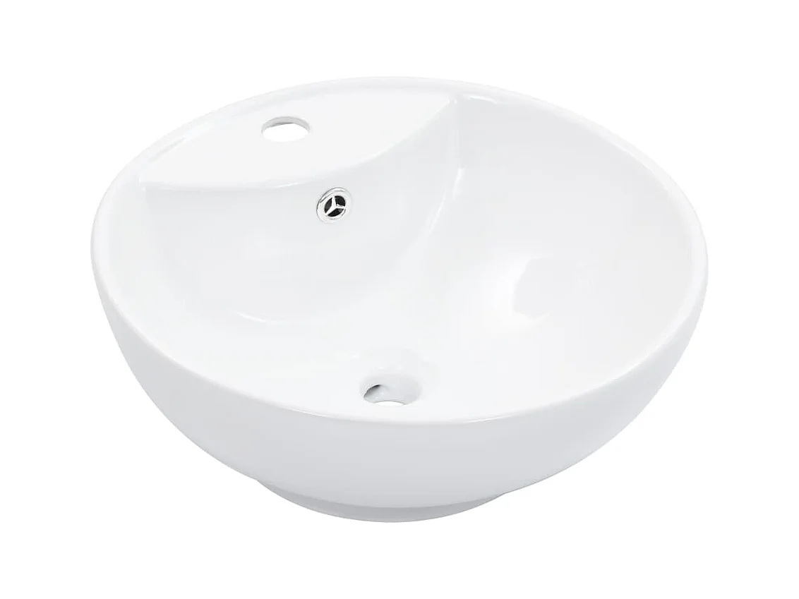 Lavabo vasque salle de blanche 46.5 x 46.5 x 18 cm 02_0002612