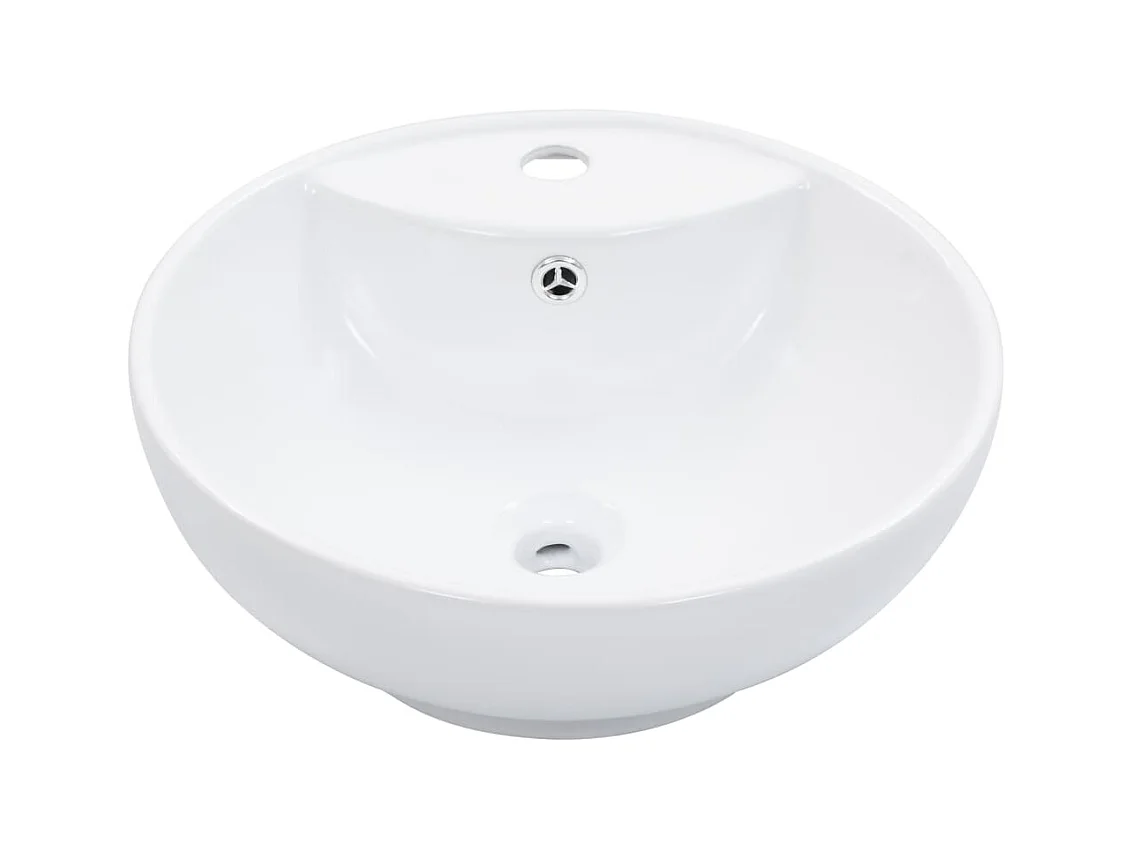 Lavabo vasque salle de blanche 46.5 x 46.5 x 18 cm 02_0002612