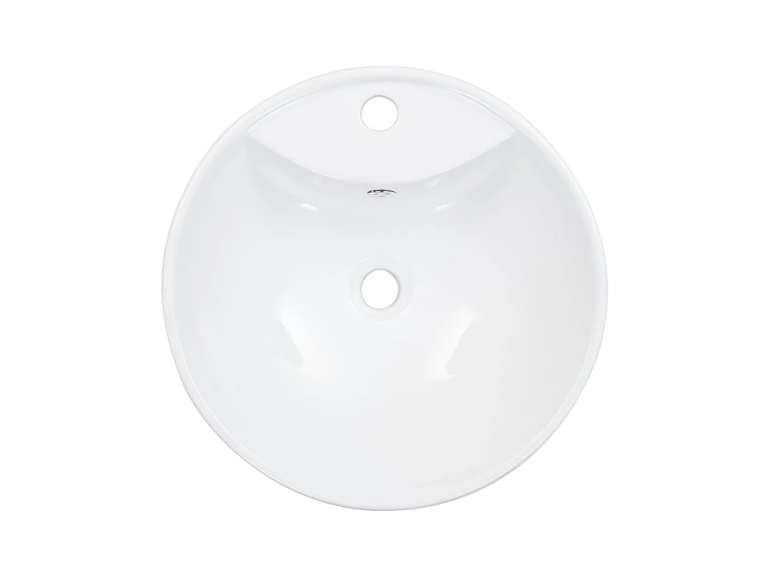 Lavabo vasque salle de blanche 46.5 x 46.5 x 18 cm 02_0002612