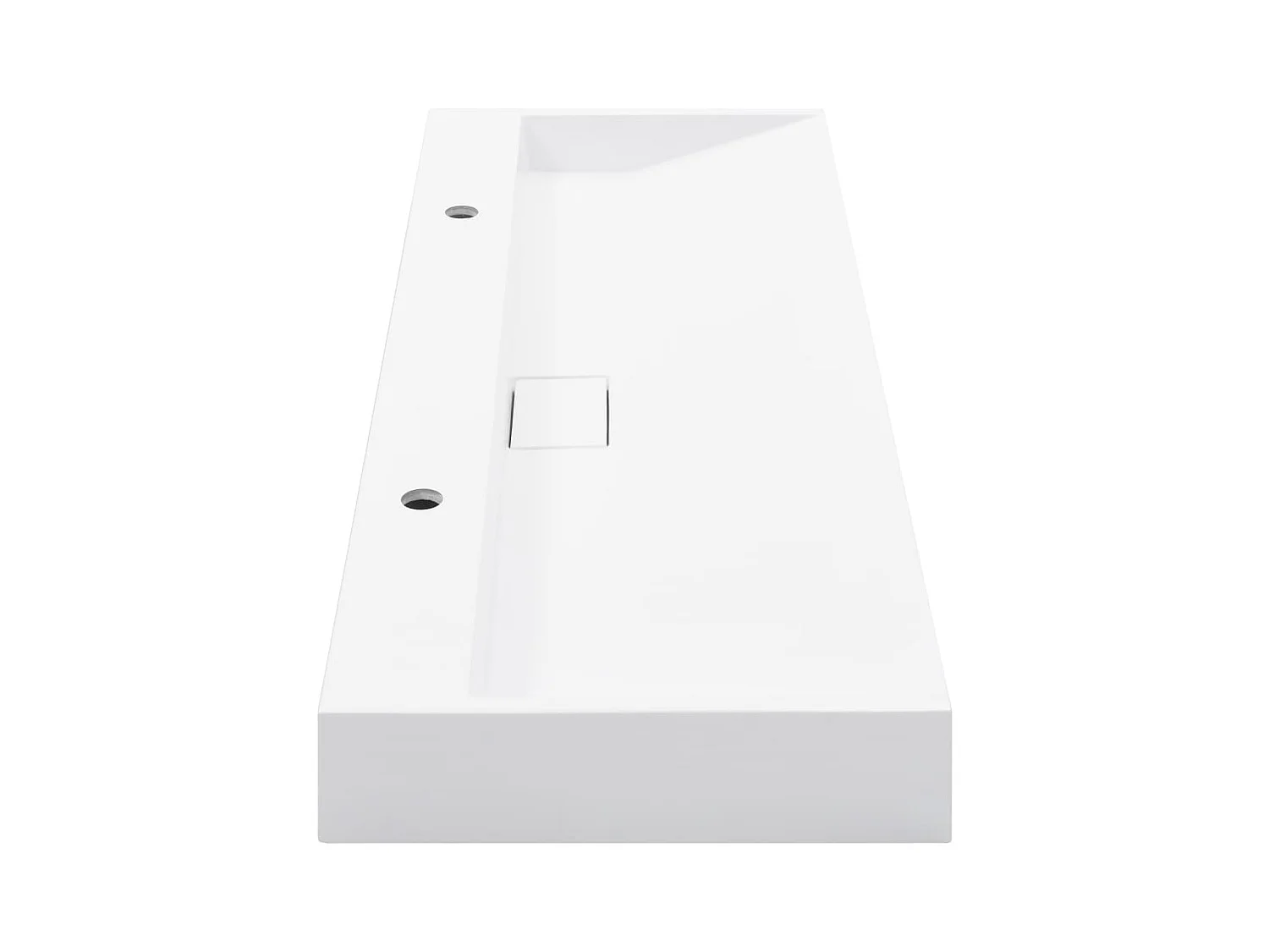 Lavabo salle de bain blanche 120 x 46 x 11 cm 02_0002637