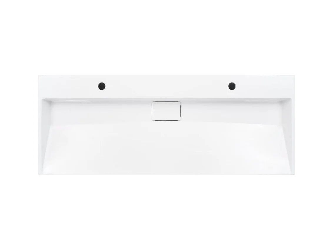 Lavabo salle de bain blanche 120 x 46 x 11 cm 02_0002637