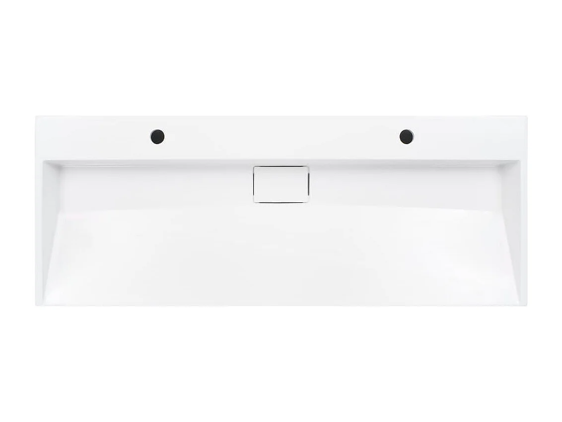 Lavabo salle de bain blanche 120 x 46 x 11 cm 02_0002637