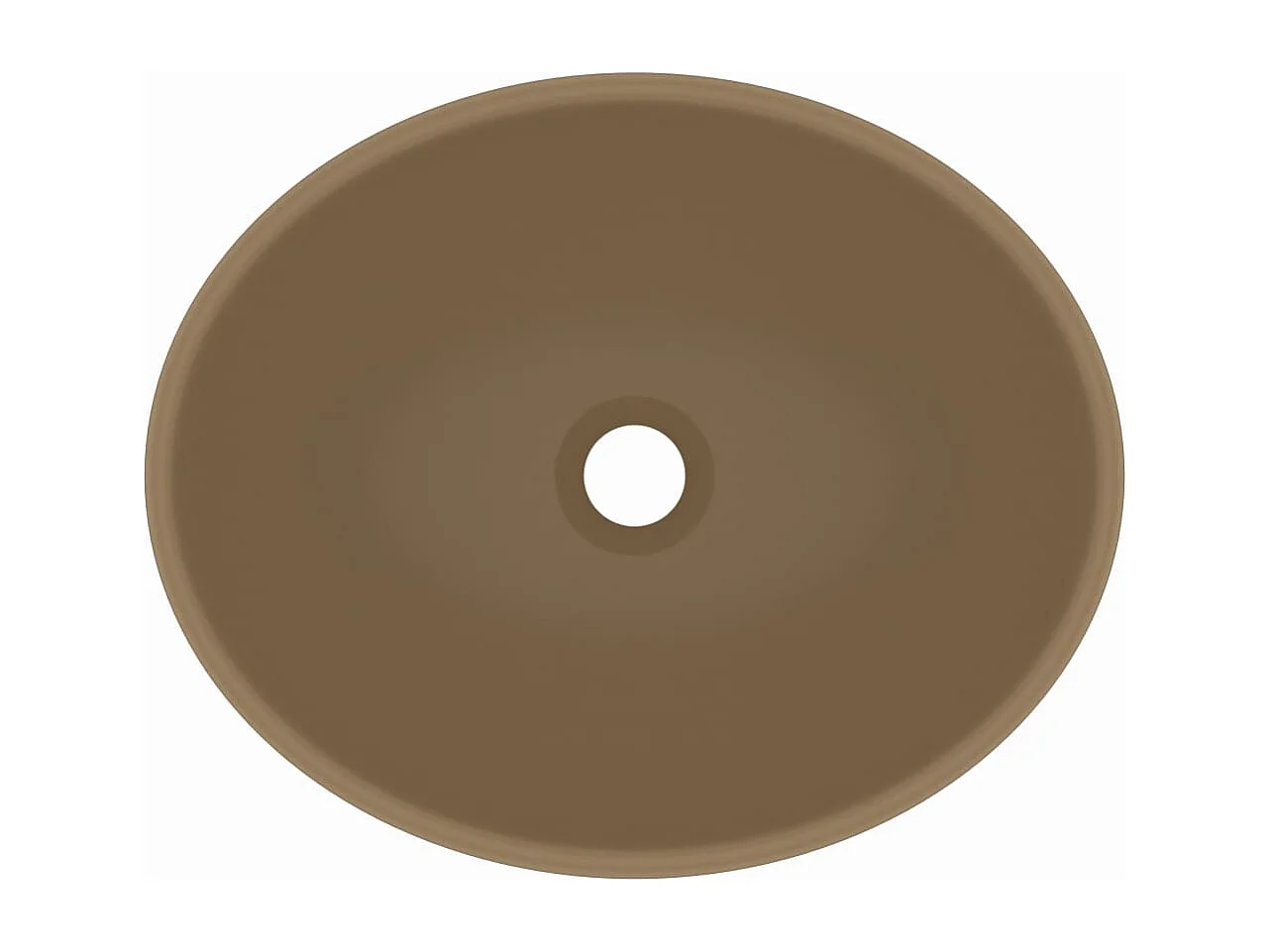 Lavabo ovale de luxe crème 40 x 33 x 13.5 cm 02_0002672