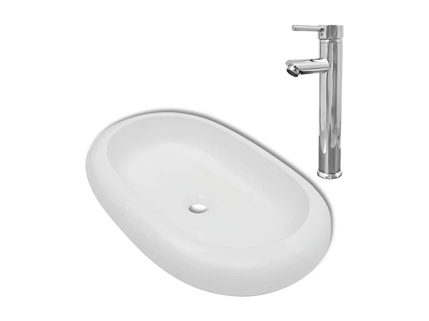 Lavabo de salle de blanche 63 x 42 x 12 cm 02_0002842