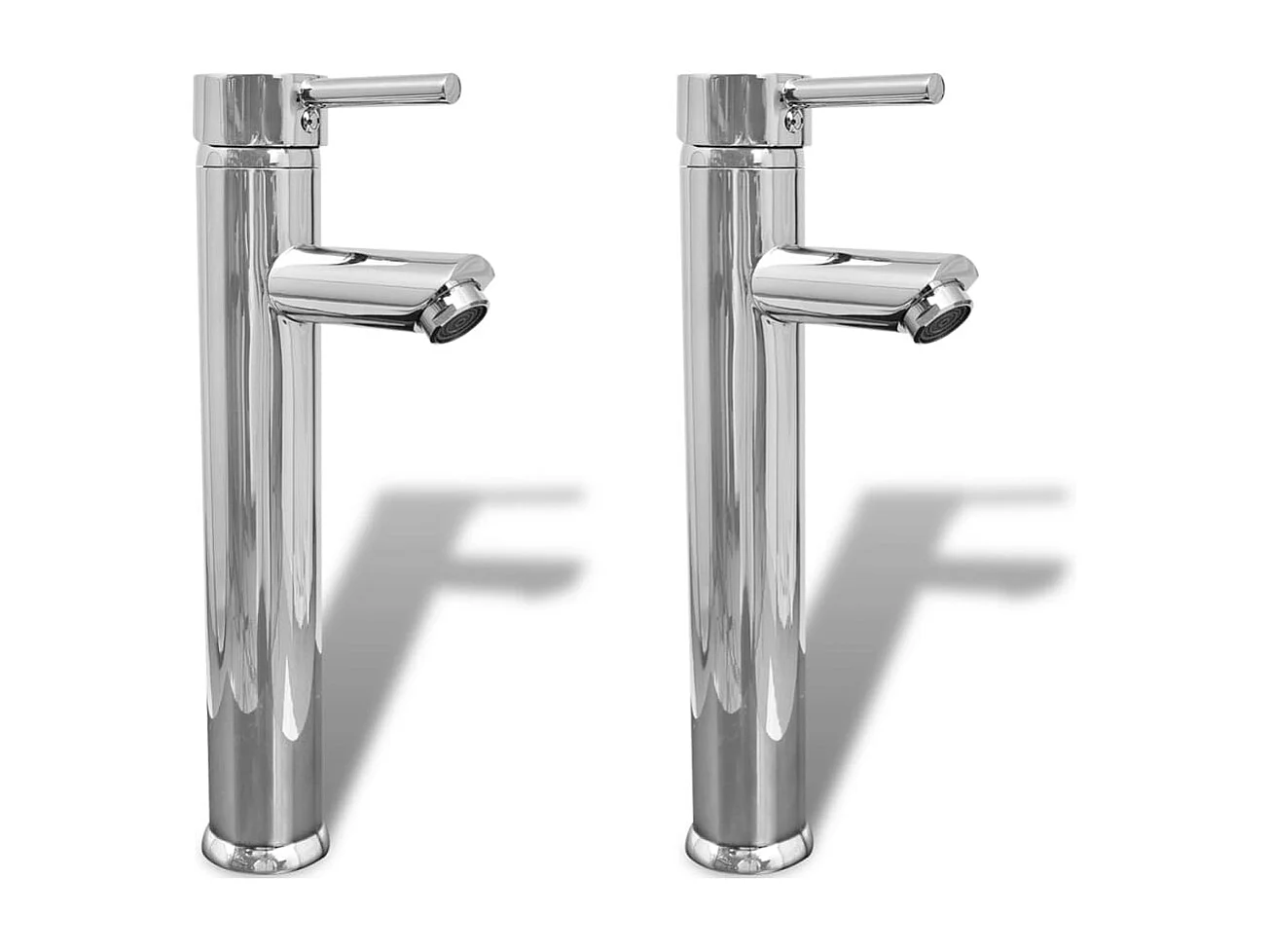 Juego de dos grifos monomando para baño grifo de ducha de 30 cm cromado 02_0003509